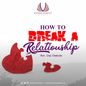 how to break a relationship